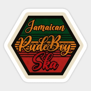 Rude Boy Ska Sticker